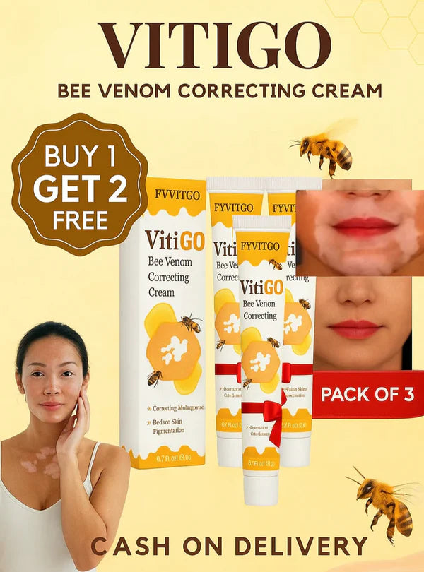 VitiGO Bee Venom Corrector Cream – Buy 1 Get 2 Free ✅ (offer ends tomorrow)