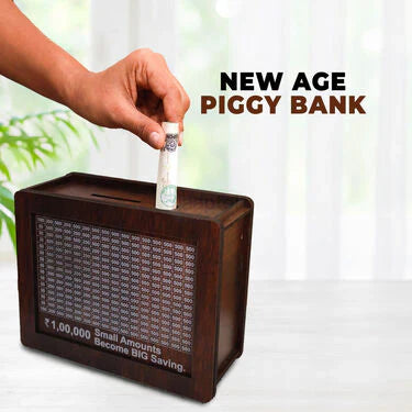 Wooden Money Bank