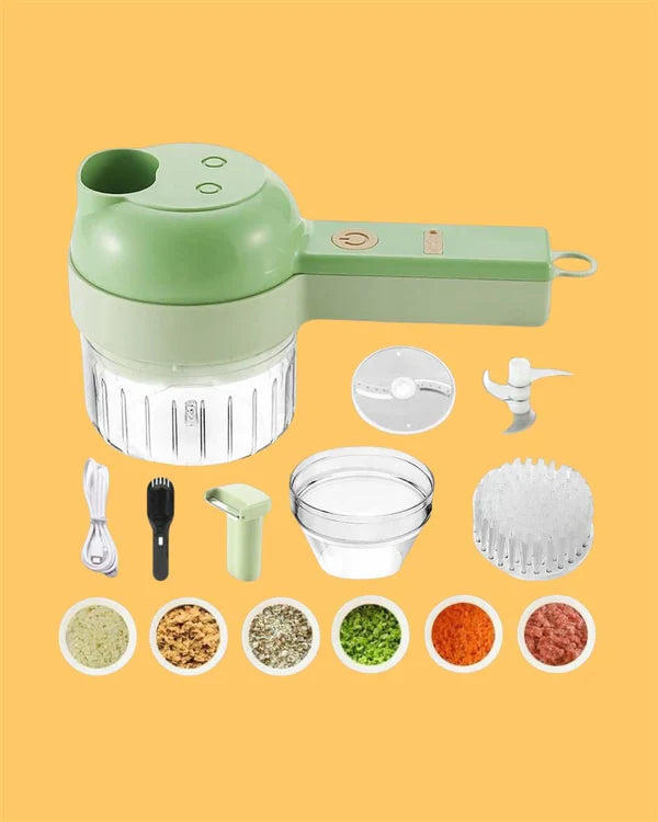 4 in 1 Electric Vegetable Cutter